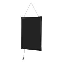 Tablero de dibujo con luz LED para escribir mensajes, cartel publicitario borrable de neón con 8 bolígrafos de 60x80cm/24x32 pulgadas para decoración, vallas publicitarias, pizarras - details 9