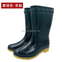 Botas de lluvia de plástico de camuflaje para hombre, zapatos de PVC impermeables hasta las rodillas para exteriores, precio bajo, alta calidad, novedad de 2025 - details 10