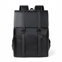 Mochila de piel sintética para hombre, morral de viaje para ordenador portátil, bolsa de viaje para estudiantes, bolsa para libros escolares - details 2
