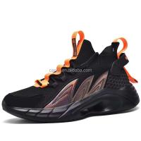 Zapatos de baloncesto de cuello alto para hombre, deportes de aire de aro de marca de calidad de nuevo diseñador, regreso a la escuela - details 4