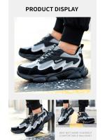 Zapatos de Seguridad para Hombres Zapatillas de Trabajo a Prueba de Perforaciones con Punta de Acero Indestructibles Moda Protección Seguridad - details 8