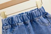 Jeans de Manga Flare Sueltos para Niñas Ropa de Niña Casual para Primavera y Otoño - details 7
