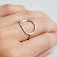 Anillo de acero inoxidable para mujer, joyería de lujo, anillo de Estado de Ángel - details 9