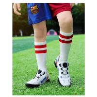 Zapatos de fútbol con tacos de marca para niños, botas de fútbol cómodas, zapatillas de fútbol sala juveniles para niños y niñas, zapatos de entrenamiento atléticos - details 17