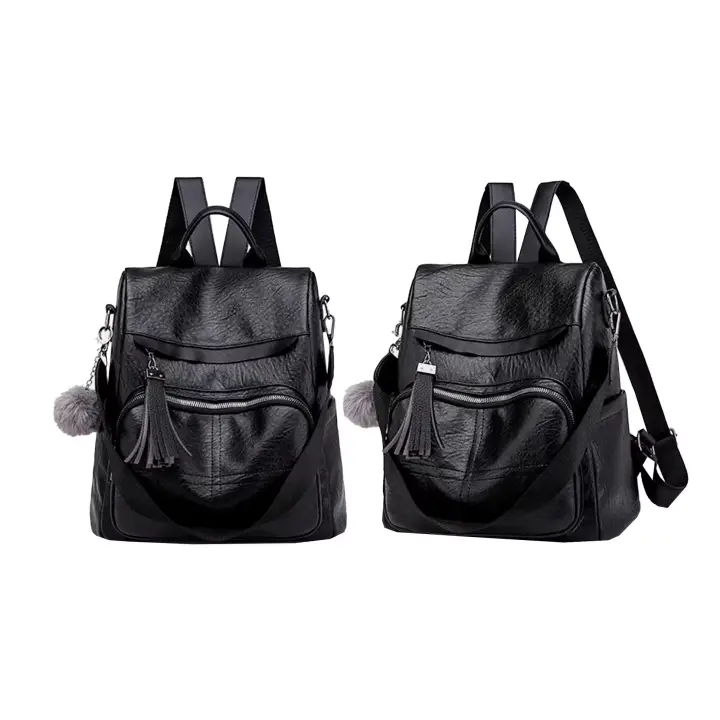 Mochila Antirrobo Mujer Urbana Polipiel Cómoda y Duradera - 1