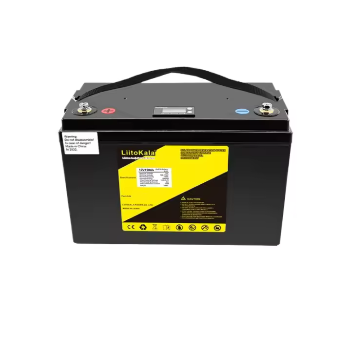 LiitoKala-Paquete de Celdas Lifepo4, Batería de Litio Fosfato LCD para Motor de Barco, 12V, 150Ah - 1
