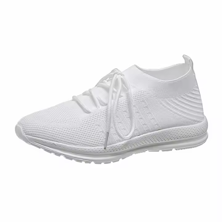Zapatos deportivos de moda para mujer, zapatos deportivos tejidos voladores. - 1
