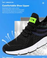 Zapatillas de deporte para mujer, zapatos transpirables a la moda para correr, zapatos informales cómodos, Tenis masculinos Unisex, zapatos deportivos ligeros - details 2