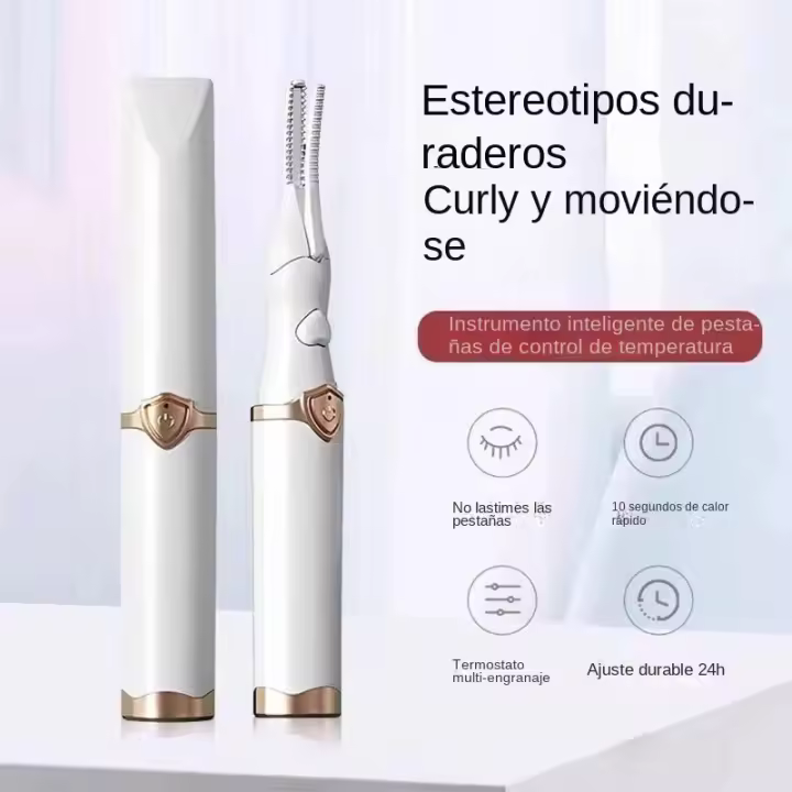 Rizador de pestañas eléctrico, dispositivo de rizado eléctrico para pestañas - 1