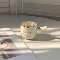 Taza De Extracción De Espresso Cerámica Con Escala Taza De Leche Para Café De Alta Calidad Accesorios De Café Para El Hogar Regalos Ounce Gruesa Exquisita - details 13