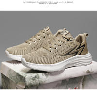 Nuevos zapatos para hombre con malla transpirable tejida con mosca, suela suave, zapatos deportivos informales y versátiles resistentes al desgaste, zapatos de moda - details 3