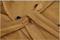 Chaqueta cortavientos informal de manga larga para mujer, ropa holgada de longitud media, 2024 - details 3