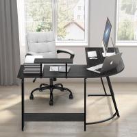 Mesa de Juego en Forma de L 130x130cm Soporte para Monitor Soporte para Auriculares - details 8