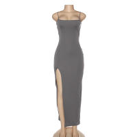 BUNO-rojo negro Año nuevo fiesta de Navidad vestidos largos mujeres primavera básico ceñido al cuerpo con cordones estiramiento vestidos midi ajustados femme - details 23