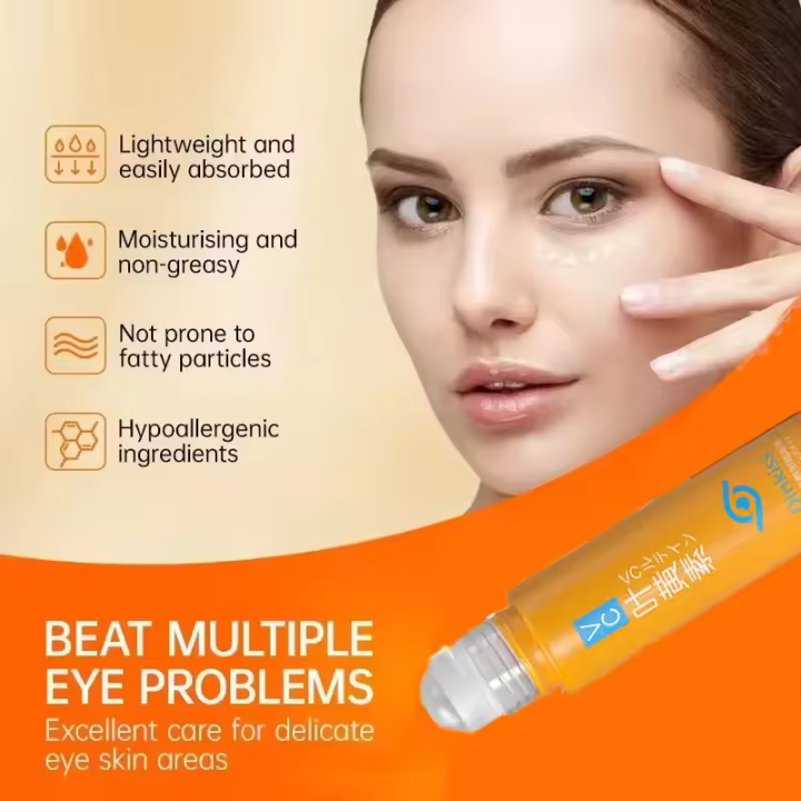Sérum para Ojos de Retinol Cuidado de Piel Firmador Anti-Círculos Blanqueo de Líneas Finas - 1