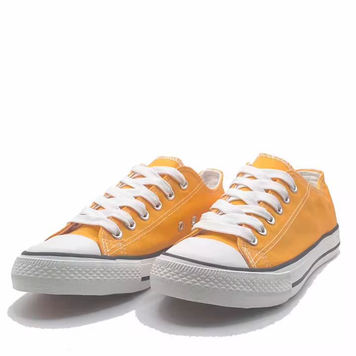 JZ Hermanos Zapatilla de lona baja con cordón para mujer. - 1