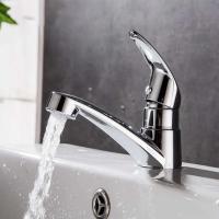 Grifo de lavabo frío de aleación de Zinc, grifos montados en cubierta con orificio de una sola manija, grifo de agua para fregadero de baño y cocina - details 0