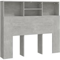 Mueble de Cabeza de Armario de Dormitorio Blanco Estantería de Pared con Almacenamiento - details 33