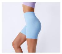 Lmpact-pantalones cortos ajustados para Mujer, mallas deportivas sin costuras para gimnasio, entrenamiento, Yoga, ropa de motorista elástica - details 7