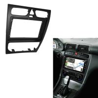 Fascia de Radio de coche para Benz clase C W203 02-04, adaptador de placa de Marco estéreo de DVD, instalación de tablero de montaje, Kit de embellecedor de bisel - details 2