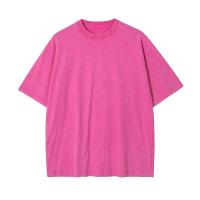 Camiseta de cuello redondo desgastada lavada de estilo retro para hombre, camiseta de cuello redondo de manga corta cómoda e informal de ajuste regular para verano, camiseta de moda para hombre para uso diario, camisetas de diseñador - details 0