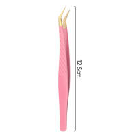 Pinzas de Extensión de Pestañas Falsas de Alta Precisión Diseño Recurso, Antideslizante, Rebote Moderado para Eliminación de Vello Ingrown Eyebrows - details 3