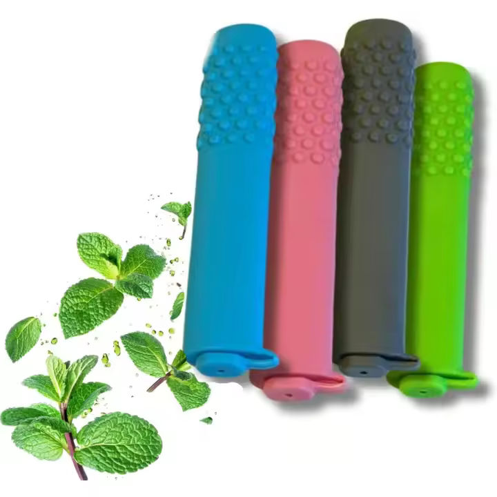 PuffBar de Aceite Esencial masticable-Alivio de Anxiedad Manual-Foco Claro en Respiración-Adiós al Fumo-Toma Anywhere-Natural - 1