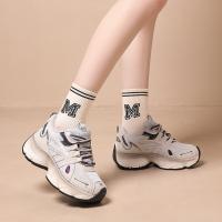 Zapatillas deportivas de suela gruesa para mujer, zapatillas casual slip-on, tenis planas, transpirables, cómodas y gruesas, invierno - details 4