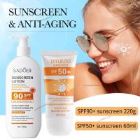 Crema de Protección Solar SPF 90+ Crema Isolante Antioxidante Bloqueo UV Hidratante para Deportes y Actividades - details 0