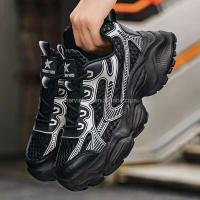 Dropshipping Logo 2025 correr de moda para hombres estilo Casual para caminar zapatos deportivos gruesos de diseñador transpirables - details 7