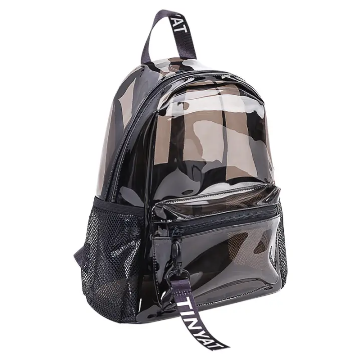 Mochila Transparente De Moda para mujer, bolsa De gelatina De PVC, Impermeable, para Playa, Viaje De Las Niñas - 1