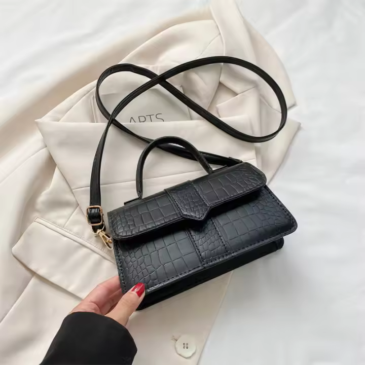 Bolso Cruzado de Hombro Único para Mujer 2023 Otoño-Invierno Diseño de Niche de Alta Gama - 1