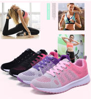 Zapatillas de correr de malla transpirable para mujer, Tenis ligeros para exteriores, zapatillas deportivas informales para caminar - details 3