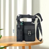 Bolsos de hombro con soporte para botella de agua, bolso cruzado para deportes al aire libre, senderismo - details 0