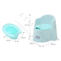 Orinal de forma bonita para bebé, fácil de limpiar orinal, asiento de entrenamiento seguro para niños y niñas, orinal para niños de 1 a 6 años - details 1