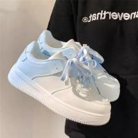 Zapatillas de correr transpirables para mujer, zapatos deportivos ligeros antideslizantes para mujer, zapatillas suaves para exteriores, tenis con cordones - details 1