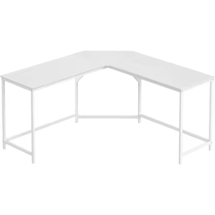 Mesa de Esquina Hecha de Madera Ecológica Diseño Moderno Ahorro de Espacio - 1