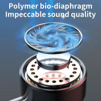 Receptor de Audio inalámbrico con Bluetooth 5,1, dispositivo con baja latencia, ANC + ENC, cancelación de ruido, 3,5mm, AUX, con micrófono - details 7