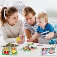 Rompecabezas de madera juguetes de madera para niños
