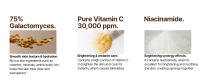SOME BY MI Galactomyces Pure 1.01Oz, 30ml Vitamina C Cara para Glow Glass Suero corrector de manchas oscuras con textura y elasticidad - - details 1