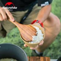 Juego de madera para acampar, vajilla de madera, cuchara para Picnic, pala para arroz, herramientas multifunción de cocina - details 3