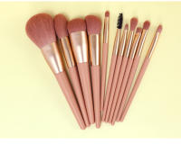 Set de Brochas de Maquillaje 11PCS para Mujeres Herramienta de Belleza para Sombra de Ojos y Rubor Blending Cosméticos en Polvo - details 11