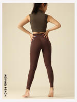 Movimiento de Yoga Leggings para las mujeres deportes pantalones ajustados de cintura alta con ajustado largo pantalones cookteca - details 4