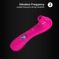 Embalaje privado SEX Vibrador de succión vaginal, estimulador de clítoris con succión de lengua oral, juguetes sexuales para adultos, masturbador erótico - details 8