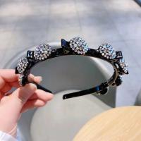 Diadema fija con flequillo de diamantes de imitación antideslizante, accesorios para el cabello dulces, bandas para el cabello con Clips, tocado de estilo coreano, Aro para el cabello brillante - details 8