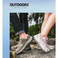2025 zapatos de senderismo para hombre y mujer, zapatillas de deporte de malla, zapatos de montaña transpirables a la moda para niño, zapatos de trabajo para primavera, otoño y verano, Trekking al aire libre - details 15