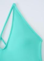 Traje de Baño de Una Pieza Blanco Ajuste de Cuerpo, Dacron, Estilo de Verano/Primavera 24, No Retirable - details 43
