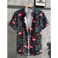 Camiseta de Verano de Playa Hawaiiana Estampado de Denim 3D para Hombres Manga Corta Transpirable - details 16