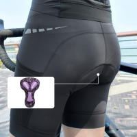 WOSAWE Pantalones de Ciclismo para Mujeres Ajuste Alto, Tejido de Poliéster, A Prueba de Golpes, Ideal para MTB, Ciclismo de Carretera, Fitness - details 4