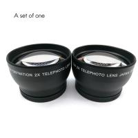 Teleobjetivo de aumento 2X para cámara, lente de 52Mm para AF-S, 18-55Mm, 55-200Mm, color negro - details 7